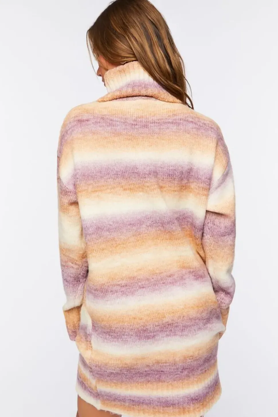 Striped Mini Sweater Dress