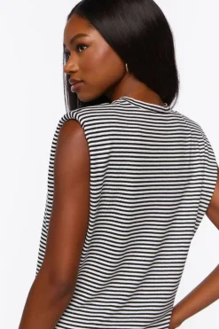 Striped Muscle Tee