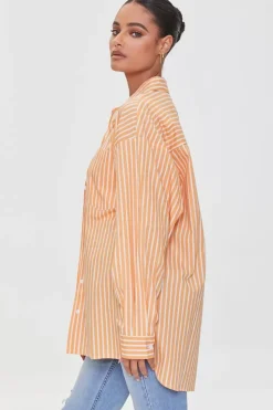 Striped Poplin Shirt