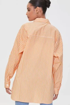 Striped Poplin Shirt