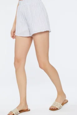 Striped Pull-On Shorts