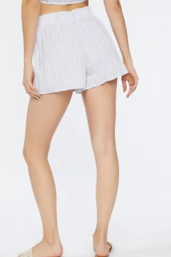 Striped Pull-On Shorts