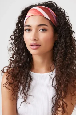 Striped Satin Headwrap