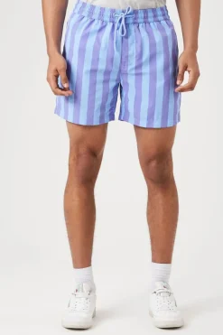 Striped Swim Trunks