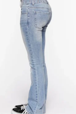 Studded Mid-Rise Bootcut Jeans