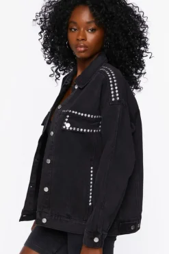 Studded Trucker Jacket