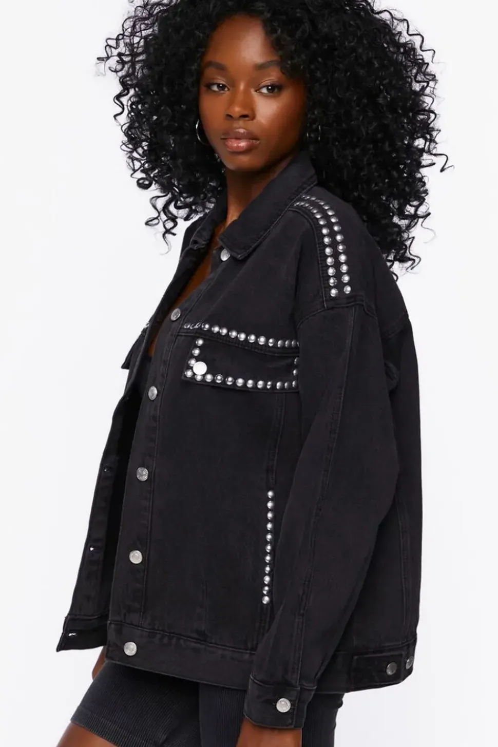 Studded Trucker Jacket