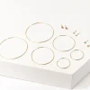 Stud & Hoop Earring Set
