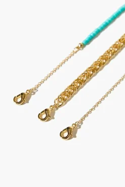 Sun Charm Bracelet Set