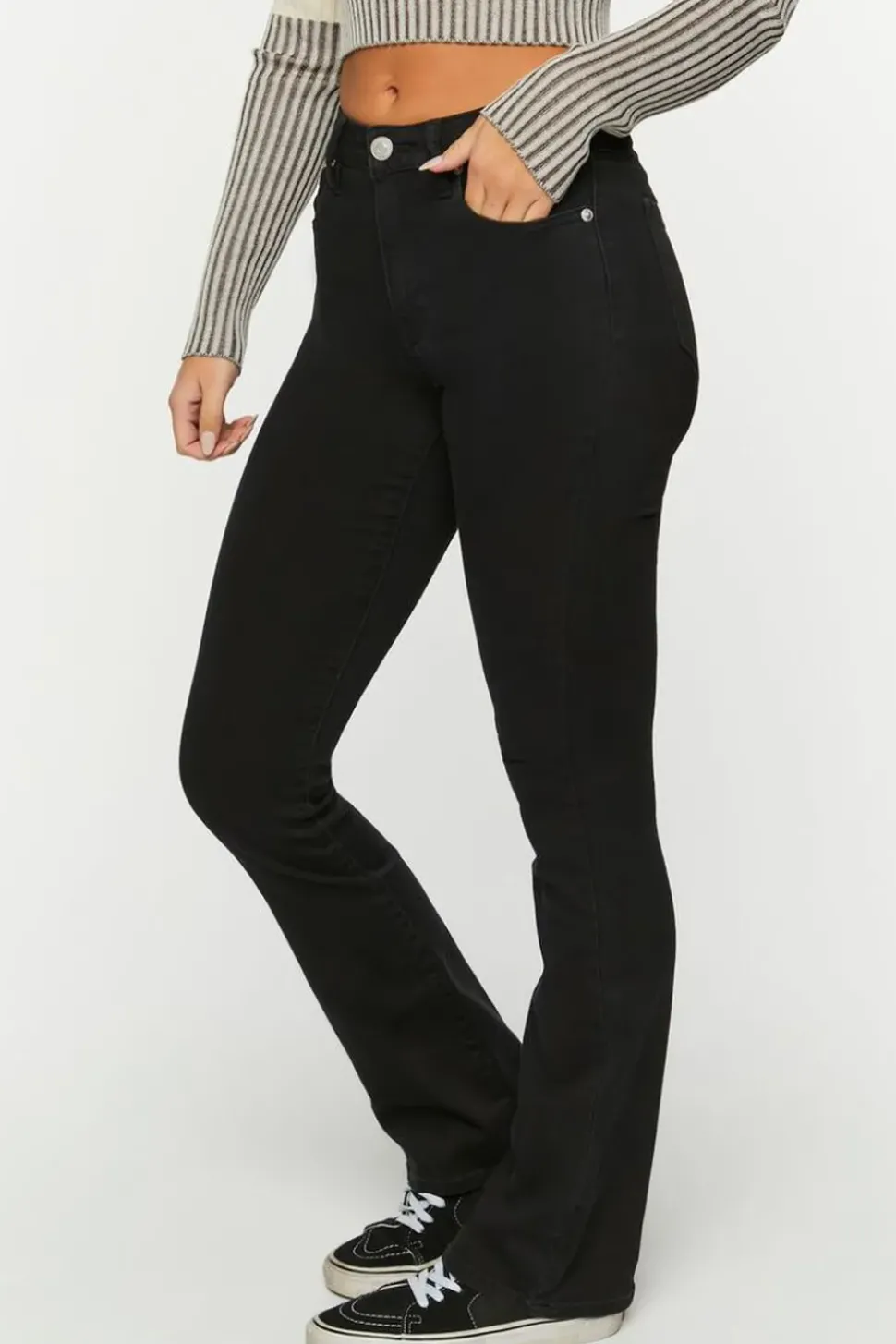 Super Stretch Straight-Leg Jeans