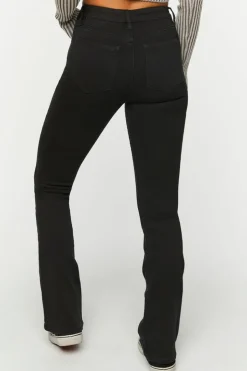 Super Stretch Straight-Leg Jeans