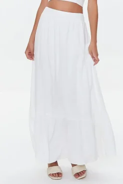 Surplice Crop Top & Skirt Set