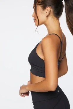 Surplice Longline Sports Bra