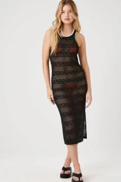 Sweater-Knit Cami Midi Dress