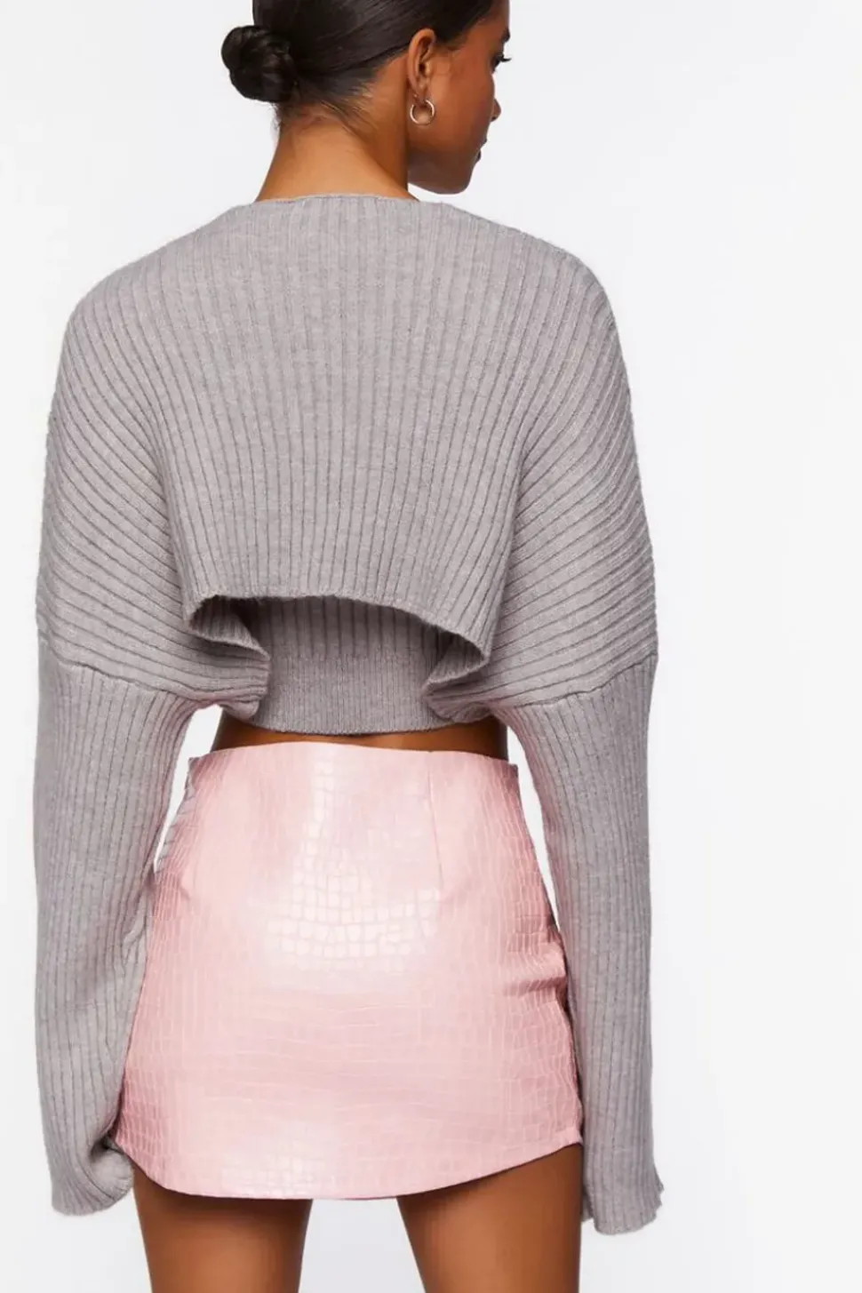 Sweater-Knit Cami & Shrug Set
