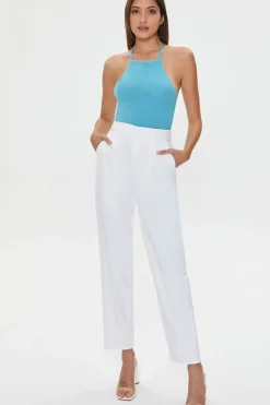 Sweater-Knit Cropped Cami