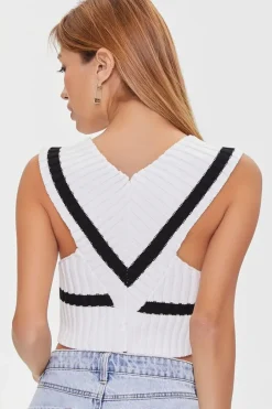 Sweater-Knit Crop Top