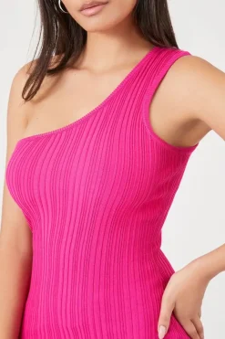 Sweater-Knit Midi Dress