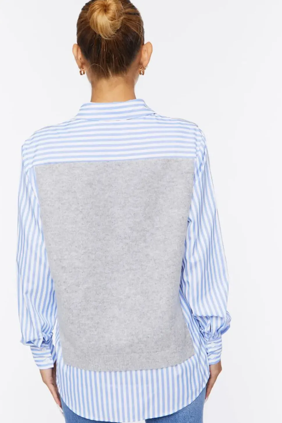 Sweater Vest Combo Shirt