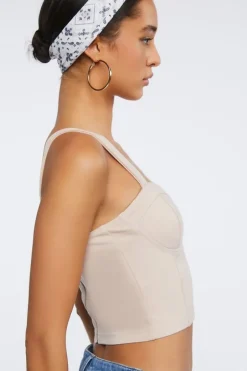 Sweetheart Bustier Crop Top