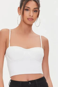 Sweetheart Cropped Cami