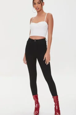 Sweetheart Cropped Cami