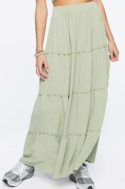 Sweetheart Cropped Cami & Maxi Skirt Set