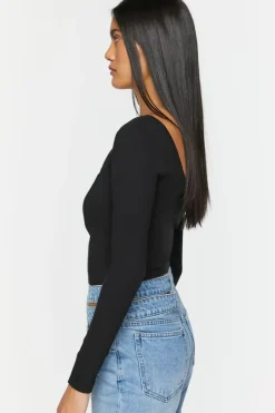 Sweetheart Long-Sleeve Top