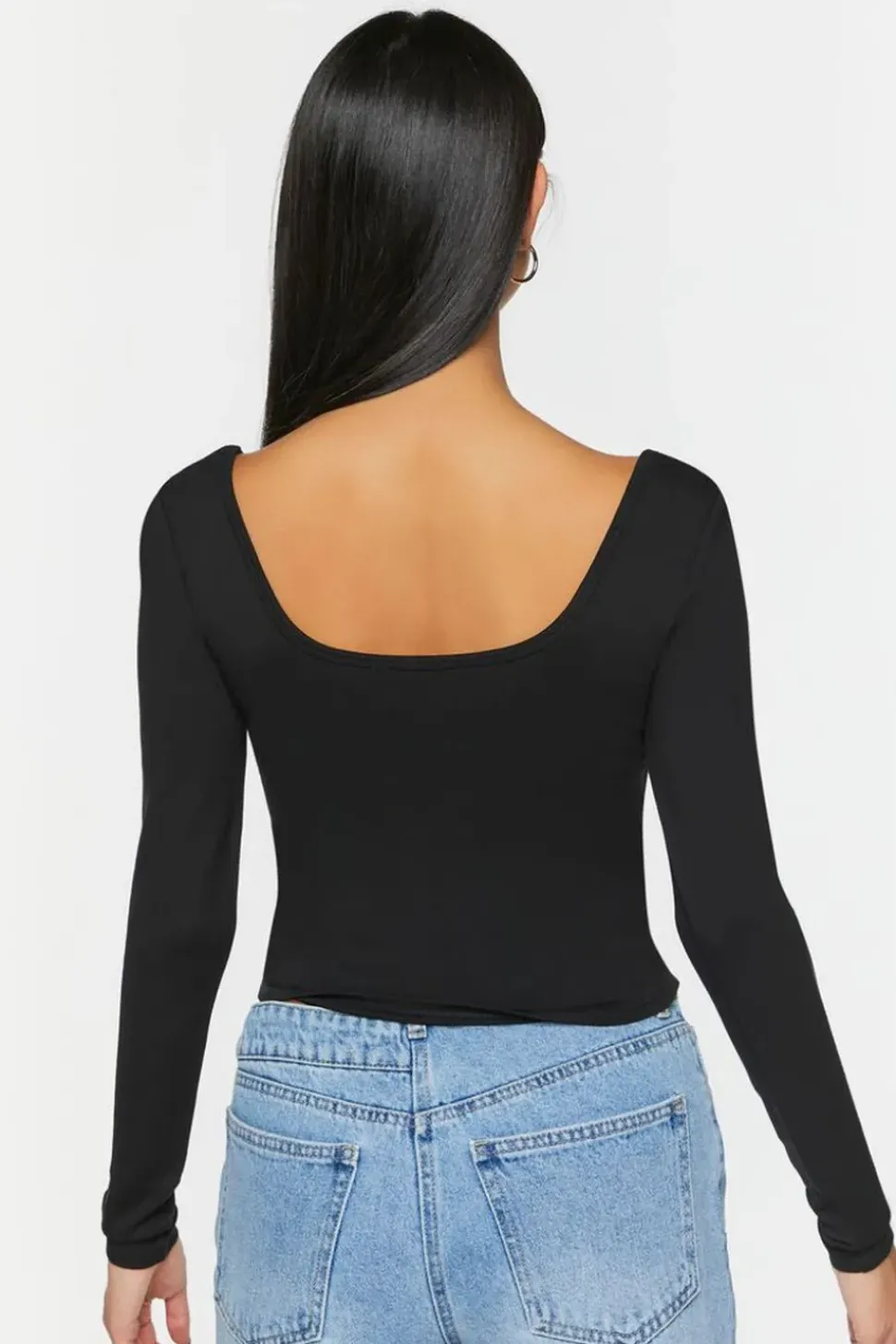 Sweetheart Long-Sleeve Top