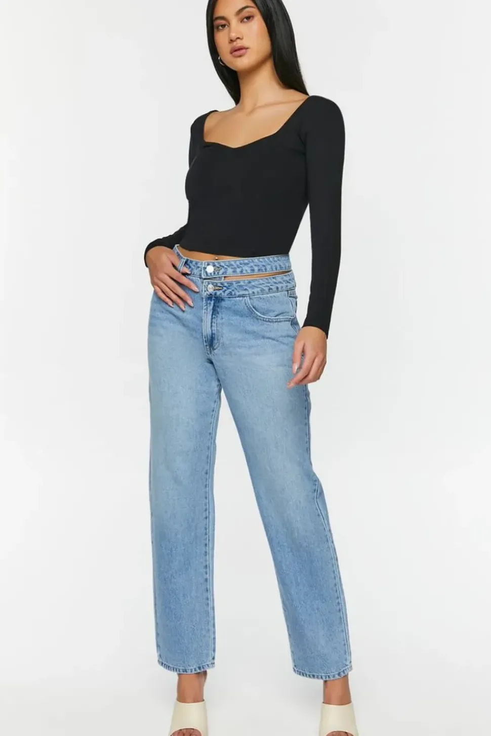 Sweetheart Long-Sleeve Top
