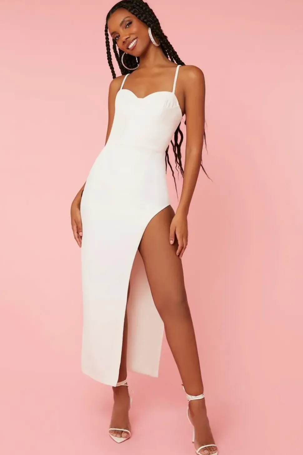 Sweetheart Midi Dress