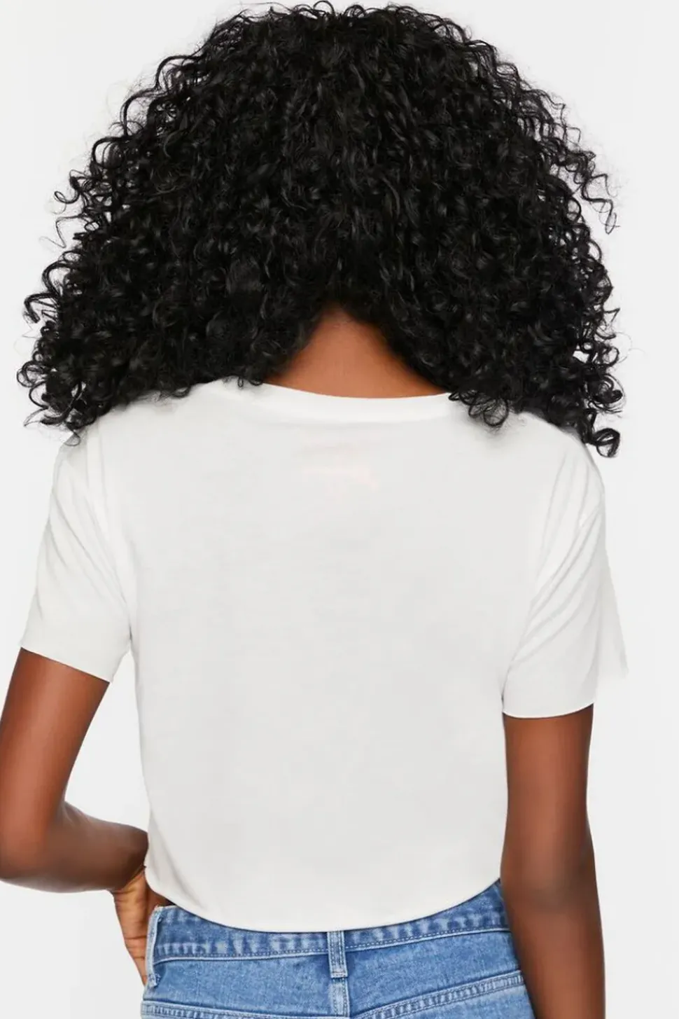Symone Cropped Graphic Tee