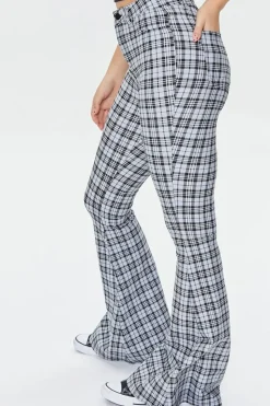 Tartan Plaid Flare Pants