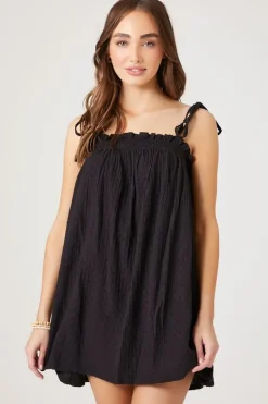 Tassel Shift Mini Dress