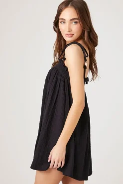 Tassel Shift Mini Dress