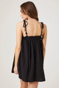 Tassel Shift Mini Dress