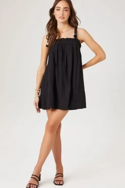 Tassel Shift Mini Dress