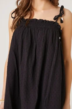 Tassel Shift Mini Dress