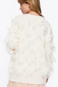 Textured Cardigan Sweater