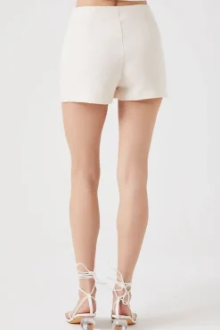 Textured Cotton Skort