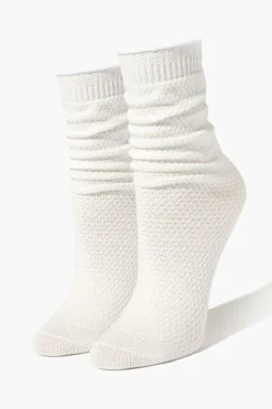 Textured Crew Socks