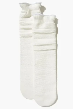 Textured Crew Socks