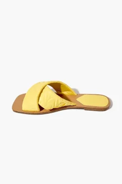 Textured Crisscross Sandals