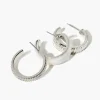 Textured Hoop Earring Set