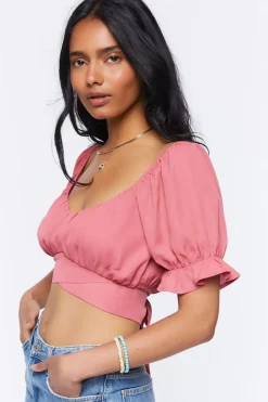 Tie-Back Crop Top