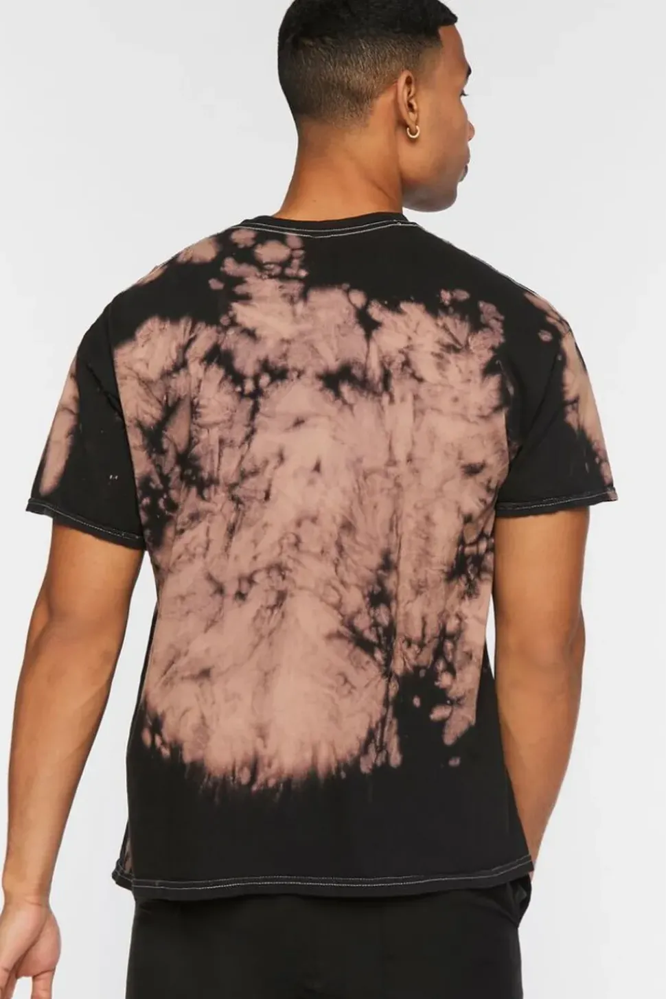 Tie-Dye Acdc Hells Bells Graphic Tee