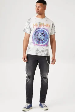 Tie-Dye Def Leppard Graphic Tee