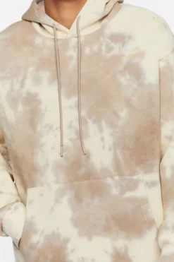 Tie-Dye Fleece Hoodie