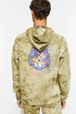 Tie-Dye Graphic Hoodie