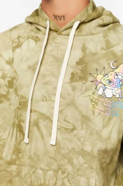 Tie-Dye Graphic Hoodie